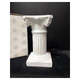 White Decorative Miniature Corinthian or Roman