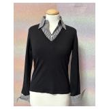 Sz S Karen Arnold Long Sleeve Shirt