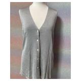 Sz PM Liz Claiborne Petite Collection V Neck Knit