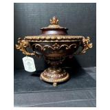 OK Lighting Ruby Decorative Fruit Bowl