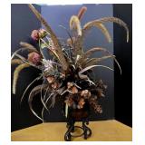 Tall Earth Tone Arrangement in Vase