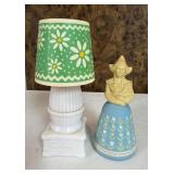 1970s Avon "Country Charm" Lamp Decanter and an