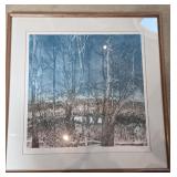 Signed & Numbered  EVOCATIVE Color Etching by:
