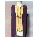 Sz 4/6 Linda Allard for Ellen Tracy Petite Silk