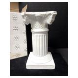 White Decorative Column Stand