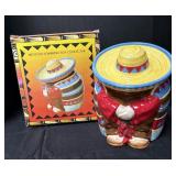 Mexican Sombrero Boy Cookie Jar