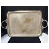 Silver Plated Rectangular Serving Tray