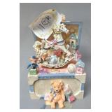 Decorative Resin and Ceramic Musical Box