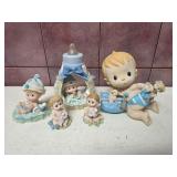 Retro Blue-themed Baby and Nursery
