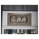 Vintage Burmese Kalaga Tapestry (Shwe Gyi Do)