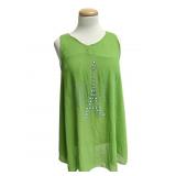 NWT OS Green Merci Eiffel Tower Dress