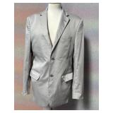 Sz 48 Abdel Ahad Satin Sport Coat/ Blazer