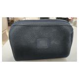 Blue Textured Leather Continental Airlines First