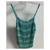Sz M/L have Y2K Style Sequin Beaded Cami or Tank