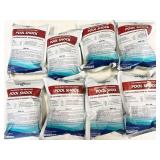 Pool shock, 8pc 1lb bags