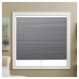 Blackout Cordless Shades 40W x 48H, Cool Silver