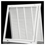 20"Wx20"H Return Air Grille, Steel
