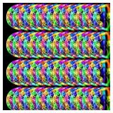 48 Pack LED Light Up Tambourines