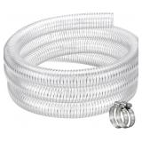 1.5" 5ft PVC Spiral Steel Wire Tubing