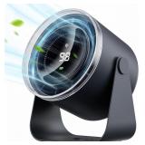 Adjustable Desk Fan, Battery Operated,