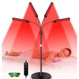Viconor Red Light Therapy Lamp,4 Head Infrared