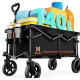140L Collapsible Folding Wagon, 20lb capacity