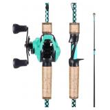 Sougayilang Fast Action Fishing Rod Reel Combo