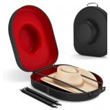 VTRIN Cowboy Hat Box for Travel, Crush Proof