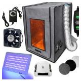 3D Printer Enclosure + UV Light