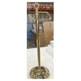 Toilet paper stand gold 22.5" tall