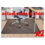 Sycoodeal Chair Mat 48" x 36", 2Pack