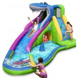 ACTION AIR Inflatable Shark Waterslide, NO Blower