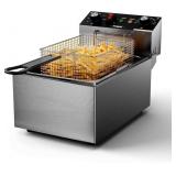 Electric Single Tank Fryer, 10L, 1700W, 110V