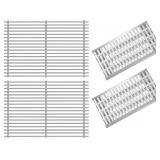 2pc heat plates & 2pc grill grates