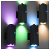 4pc Outdoor Wall Lights