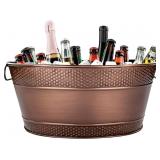 BREKX Galvanized Beverage Tub for Parties (15 Qt)