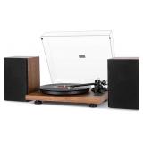 1 by ONE Bluetooth Turntable HiFi System