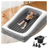 Inflatable Toddler Travel Bed: Portable