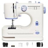 Mini Sewing Machine: 12 Stitches, Portable, Easy
