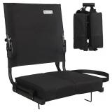 Stadium Seat with Back Support, Portable Chair