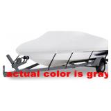 HAHASOLE 1200D Waterproof Boat Cover, Fits 20-22