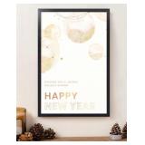 14x20 Picture Frame, Black, Wall Mounting