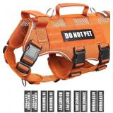 WINSEE Mesh Dog Harness for service dog, size S