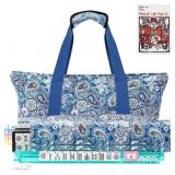 Mahjong Set, 166 Tiles, Racks, Bag Included
