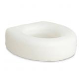 Portable Raised Toilet Seat, White, 4 in.