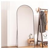 CONGUILIAO 65"x24" Full Length Mirror, Black