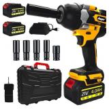 Cordless 1/2" Impact Wrench, Brushless