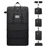 Expandable Tactical Foldable Duffle Bag - Black