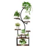 Plant Stand, 8-Tier Shelf, 61" Tall, 4 Casters