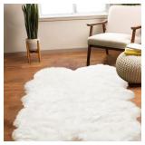 Latepis Sheepskin Rug 4X6